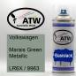 Preview: Volkswagen, Marais Green Metallic, LR6X / 9963: 400ml Sprühdose, von ATW Autoteile West.